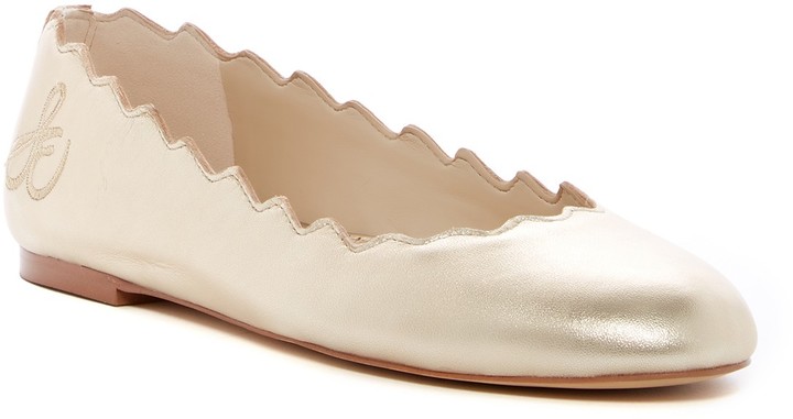 sam edelman scalloped flats