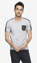Thumbnail for your product : Express Color Block Printed Pocket Tee