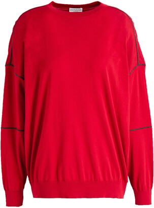 Red Embellished Sweater | Shop the world's largest collection of 