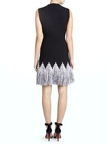Thumbnail for your product : Alaia Raphia Fringe Sleeveless Dress