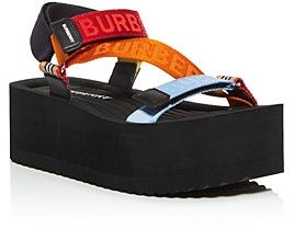 burberry platform sandals