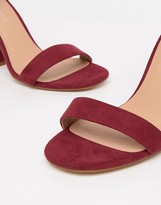 Thumbnail for your product : New Look Barely There Block Heel Sandal