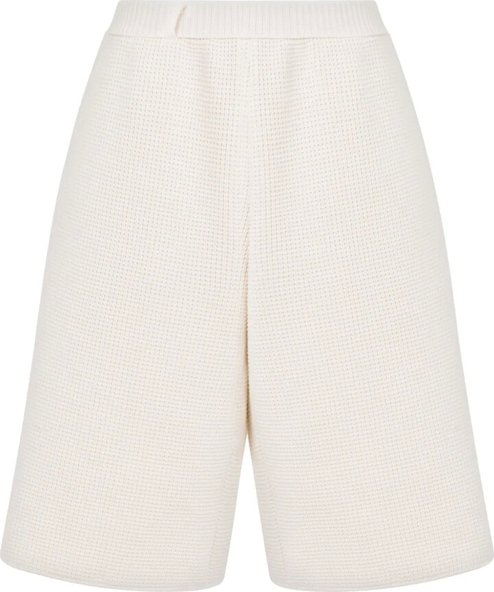 Waffle-Knit Shorts