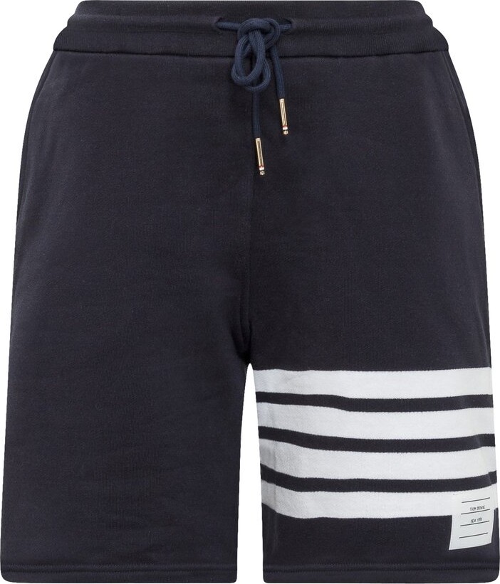 Thom Browne 4-Bar Drawstring Track Shorts
