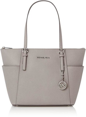 mk grey handbag