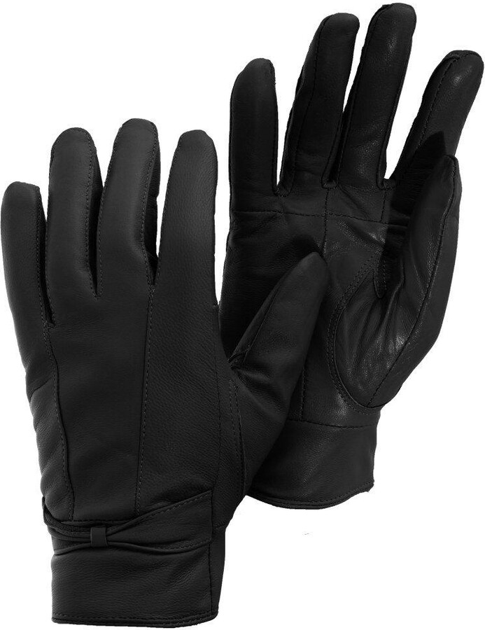 Universal Textiles Plain Leather Gloves ShopStyle