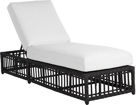Summer Classics Newport Outdoor Woven Chaise in Blue
