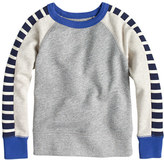 Thumbnail for your product : J.Crew Boys' racer-stripe sweatshirt