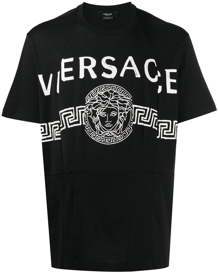 Versace T-shirts and Polos Black - ShopStyle