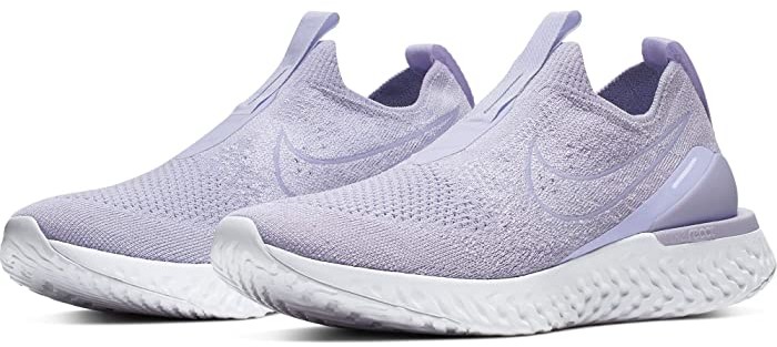 Nike Epic Phantom React Flyknit (Lavender Mist/Lavender Mist/White) Women's  Shoes - ShopStyle