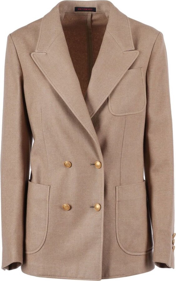 The Gigi Double Breasted Long Sleeved Blazer