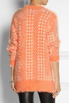 Thumbnail for your product : Hampton Sun Karla Spetic Patterned textured-knit cardigan