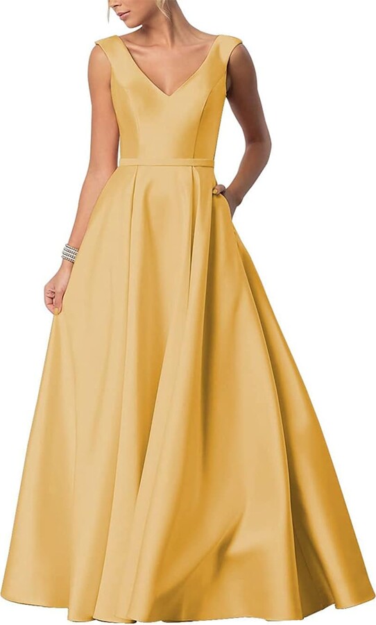 YIANN Wedding Guest Dress for Juniors Women Sexy Sleeveless Satin