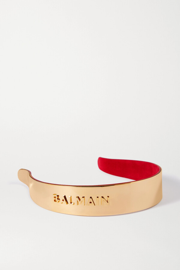 Balmain Paris Hair Couture Gold-plated Headband - one size - ShopStyle