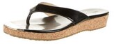 Thumbnail for your product : Jimmy Choo Patent Leather Espadrilles Black