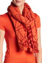 Thumbnail for your product : Liebeskind Berlin Contrast Leaf Print Scarf