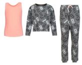 Thumbnail for your product : Marks and Spencer 3 Piece Number Print Pyjamas (5-14 Years)