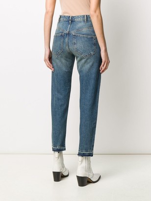 Etoile Isabel Marant High Rise Straight Jeans