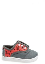 Thumbnail for your product : Toms 'Cordones Tiny - Peace N' Bikes' Sneaker (Baby, Walker & Toddler)