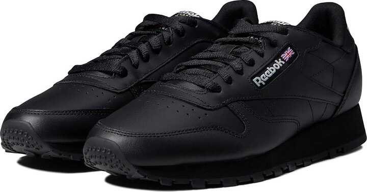 Reebok Classic Leather (Black/Pure Grey 2) Shoes - ShopStyle