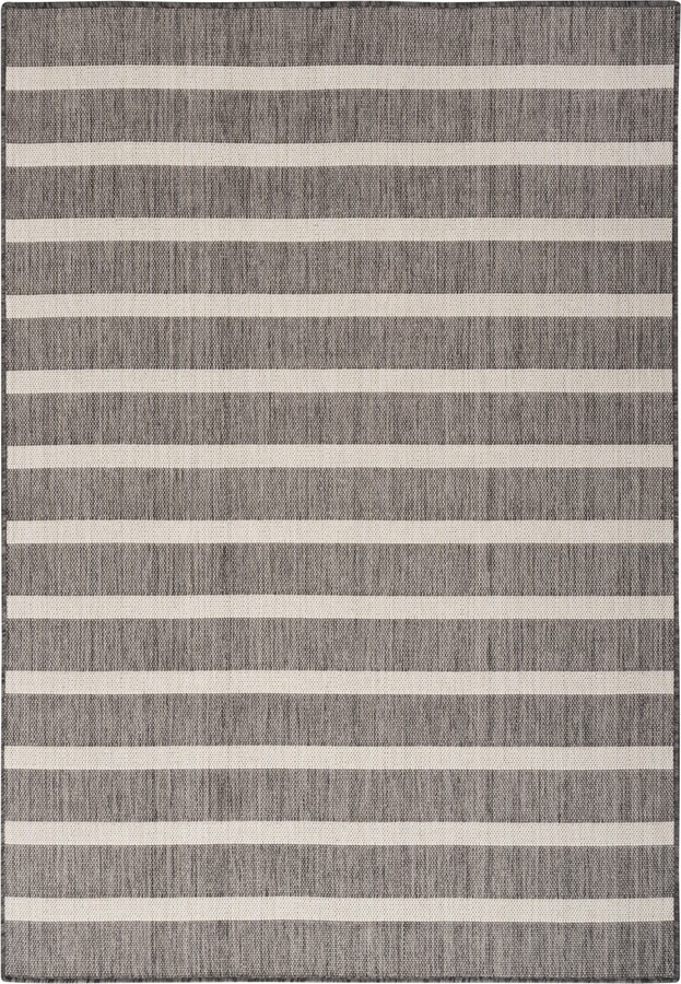 Nourison Home Positano POS03 6'x9' Area Rug - Aqua/Ivory