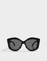 Thumbnail for your product : Balenciaga Cat Eye Sunglasses in Black