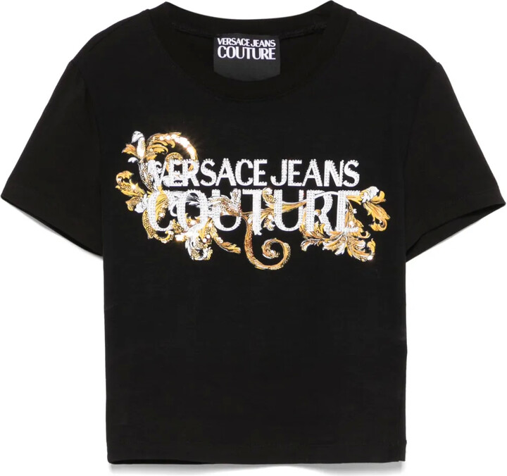 Versace Jeans Couture logo-print T-shirt
