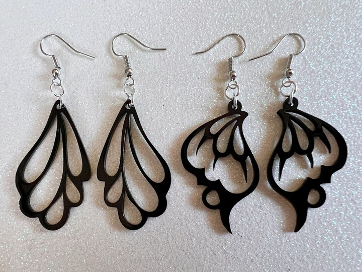 Etsy Dainty Butterfly Wing Earrings Laser Cut Acrylic Butterflies, Summer, Monarch, Insects, Bugs, Best Gifts For Her/Him/Them