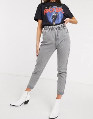 bershka paperbag jeans