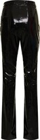 Thumbnail for your product : Rotate by Birger Christensen 'june' Black Patent Slim Trousers Woman