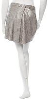 Thumbnail for your product : Todd Lynn Metallic Mini Skirt
