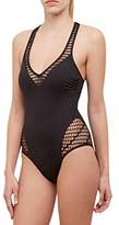 Thumbnail for your product : Kenneth Cole New York Women's Stompin' in My Stilettos T-Back Mio One Piece Swimsuit
