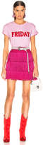 Thumbnail for your product : Alberta Ferretti Fringe Skirt in Pink | FWRD