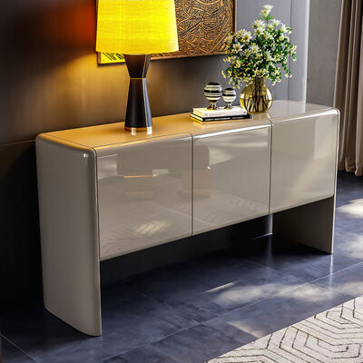 Hokku Designs Italian minimalist entrance cabinet and sideboard