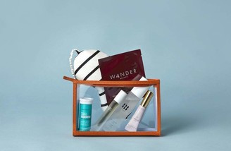 Stow Amber Orange Luxury Wellbeing Kit Curated by Wellness Expert Bobbi Brown
