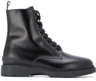 Car Shoe Leather Combat Boots