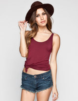 Thumbnail for your product : Full Tilt Essential Womens Double Scoop Tank