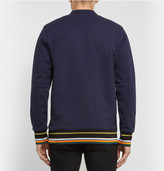 Thumbnail for your product : Raf Simons Sterling Ruby Fleece-Back Cotton-Jersey Sweatshirt