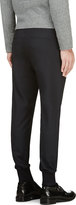 Thumbnail for your product : Paul Smith Navy Wool Pleated Trousers