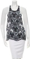 Thumbnail for your product : A.L.C. Printed Silk Top