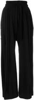 Thumbnail for your product : Barbara I Gongini wide leg cropped trousers