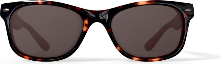 Veer Men’s Sunglasses, SIXTY8 II - Demi Gray, Square, Plastic, 54-17-145, with Case