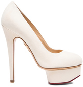 Thumbnail for your product : Charlotte Olympia Hot Dolly Suede Pumps