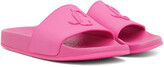 Thumbnail for your product : Jimmy Choo Pink Port Slides