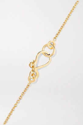 Sophie Bille Brahe Palme A Pied 14-karat Gold Pearl Anklet - One size -  ShopStyle Jewellery