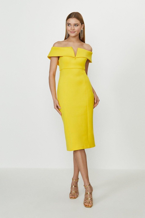 coast yellow dress