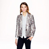 Thumbnail for your product : J.Crew Collection Rylan blazer in gilded paisley jacquard