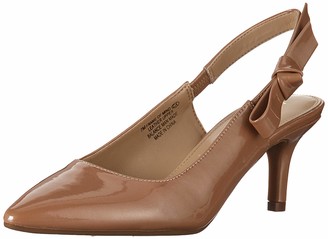 Miu Miu - Nude Patent Leather Heels Sz 7 | Current Boutique