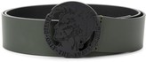 Thumbnail for your product : Diesel Mohawk emblem buckle belt