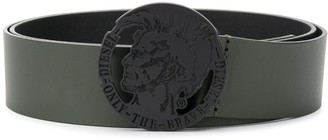 Diesel Mohawk emblem buckle belt